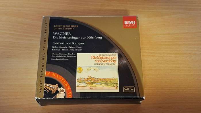 Wagner - Die Meistersinger von Nurnberg. Herbert von Karajan - CD (4 discs)