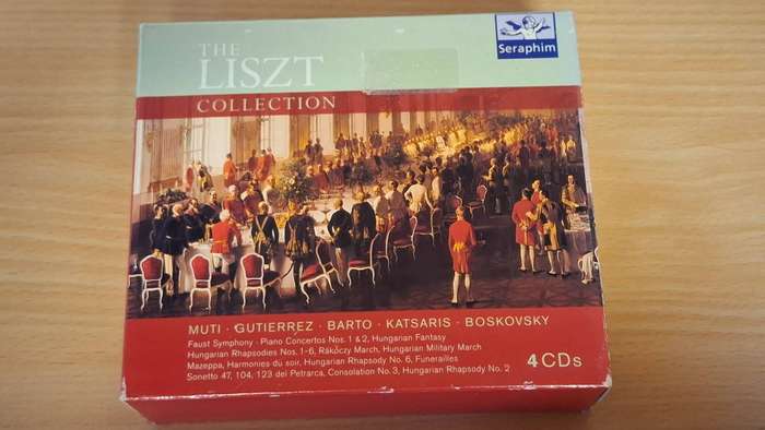 The Liszt Collection - Muti. Gutierrez. Barto. Katsaris. Boskovsky - CD (4 discs)