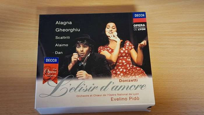 L`Elisir d``Amore - Donizetti. Alagna Gheorghiu - CD  (2 discs)