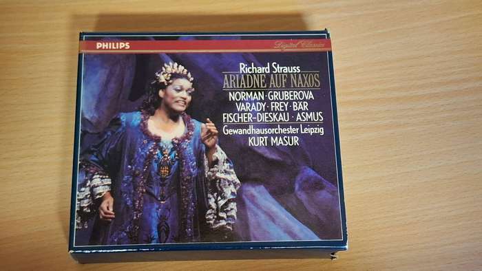 Richard Strauss - Ariadne Auf Naxos/Kurt Masur - CD   (2 discs)
