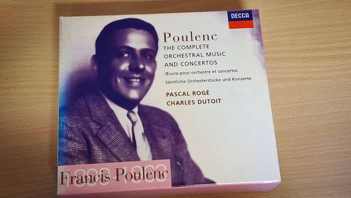 Francis Poulene - The Complete Orchestral Music and Concertos - CD  (3 discs)