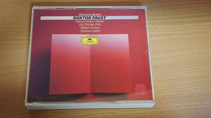 Ferruccio Busoni - Doktor Faust - CD  (3 discs)