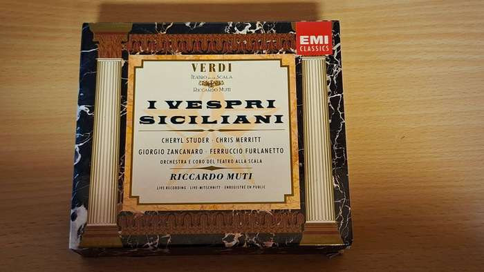 Verdi - I Vespri Siciliani/ Riccardo Muti - CD  (3 discs)