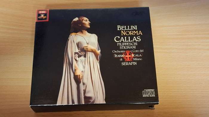 Bellini Norma Callas /Filippeschi. Stignani. La Scala. Serafin - CD  (3 discs)