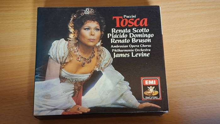 Puccini Tosca - Renata Scotto. Placido Domingo. Renato Bruson - CD (2 discs)