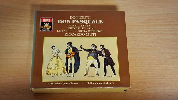 Donizetti Don Pasquale. Mirella Freni. Sesto Bruscantini - CD  (2 discs)