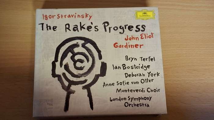 Igor Stravinsky - The Rake`s Progress - CD  (2 discs)
