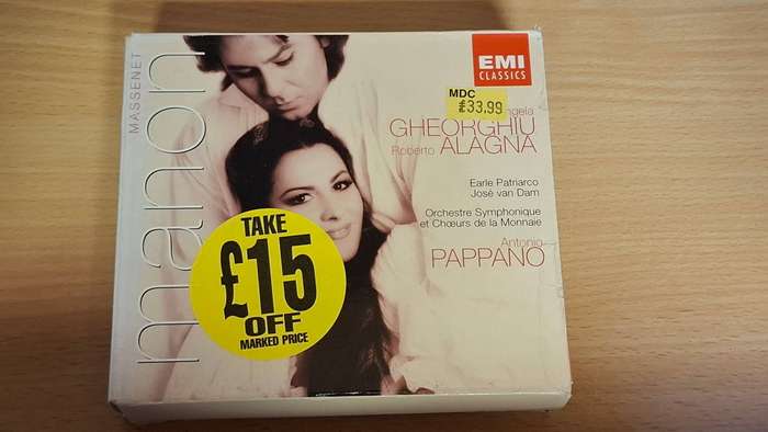 Massenet - Manon - CD  (3 discs)