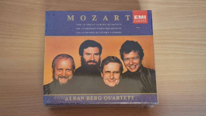 Mozart - The 10 Great String Quartets - Alban Berg Quartett - CD  (5 discs)