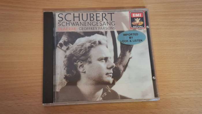 Schubert - Schwanengesang - CD