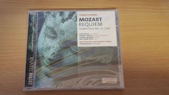 Mozart - Requiem Symphony No. 36 LINZ- CD (NEW CONDITION)