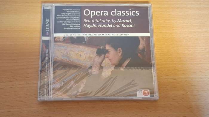 Opera Classics - Beautiful arias by Mozart, Haydn, Handel and Rossini - CD  (NEW CONDITION)
