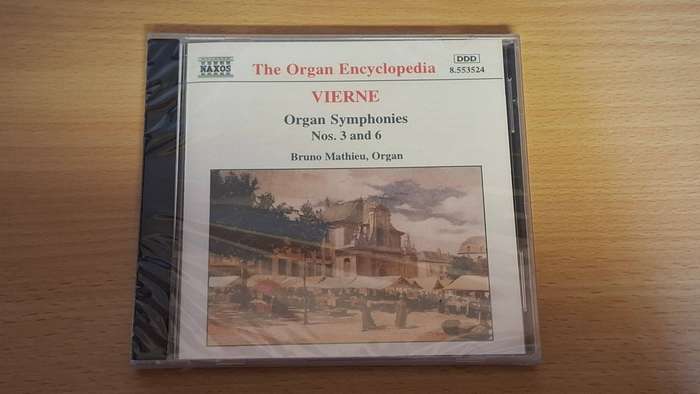 Vierne - Organ Symphonies Nos. 3 and 6 - CD  (NEW CONDITION)