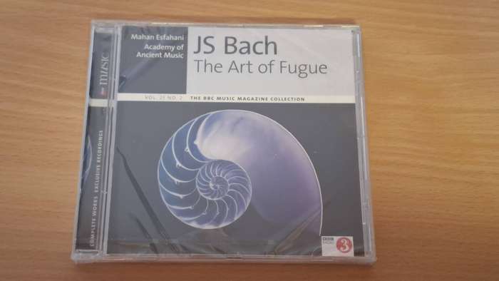 JS Bach - The Art of Fugue - CD  (NEW CONDITION)