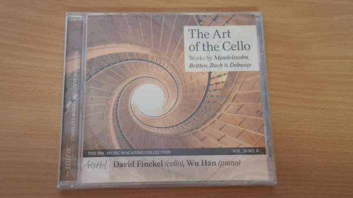 The Art of Cello - Works by Mendelssohn, Britten, Bach & Debussy - CD  (NEW CONDITION)
