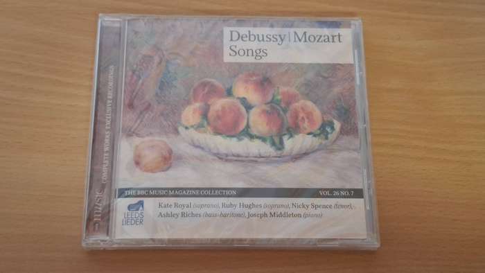 Debussy/Mozart Songs - CD  (NEW CONDITION)