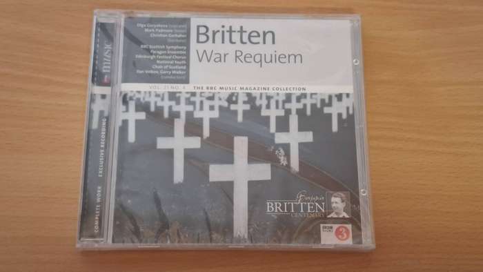 Britten - War Requiem - CD  (NEW CONDITION)