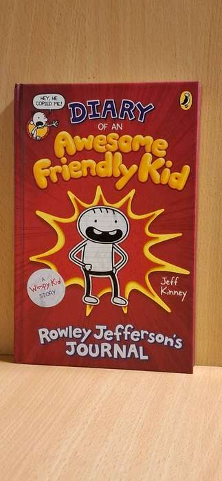 Diary of an Awesome Friendly Kid: Jeff Kinney (Hardcover) NEW CONDITION