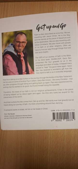 Get Up and Go : Gerjo Ben van der Merwe  (Paperback)  NEW CONDITION