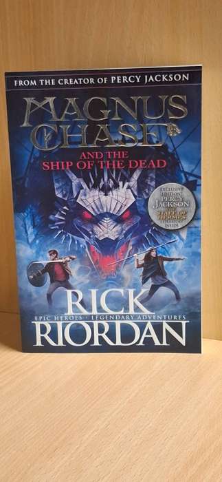 Magnus Chase and The Ship of The Dead: Rick Riordan  (Large Paperback) NEW CONDITION