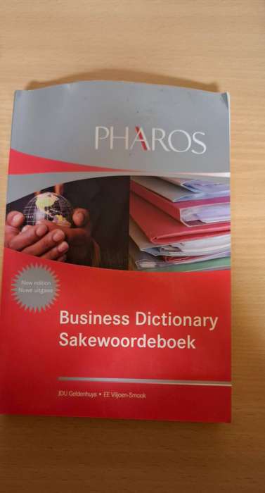 PHAROS - Business Dictionary Sakewoordeboek : JDU Geldenhuys