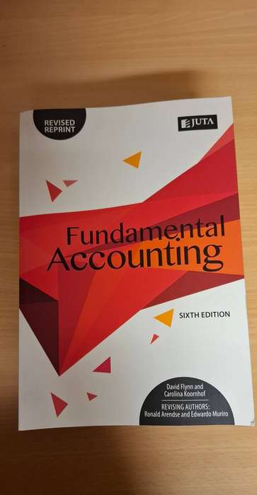Fundamental Accounting : David Flynn and Carolina Koornhof (Sixth Edition)