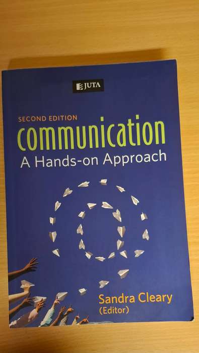 Communication A Hands-on-Approach : Sandra Cleary (Second Edition)