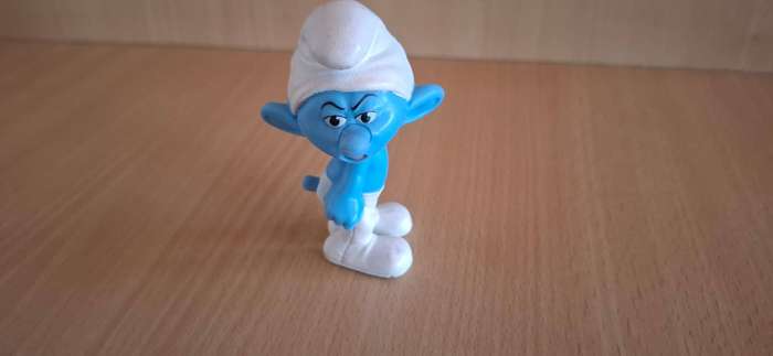 Grouchy Smurf Figurine