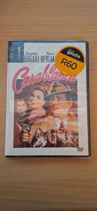 Casablanca - Dvd (Humphrey Bogart, Ingrid Bergman)  NEW CONDITION