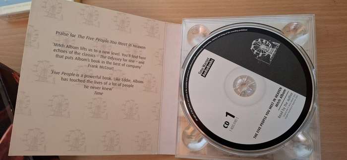 The Five People You Meet in Heaven : Mitch Albom (Audio)  4 CD`s