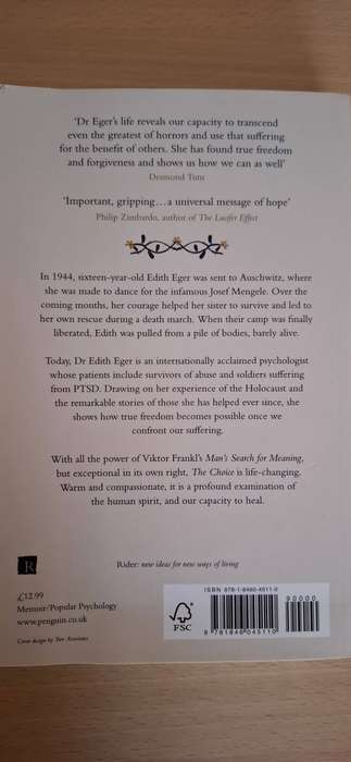 The Choice : Edith Eger  (Paperback)