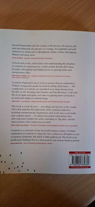 Creativity Explained - From Music and Art to Innovation in Business: David Priilaid (Paperback)
