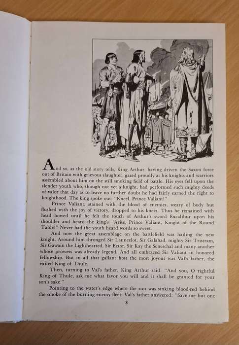 Prince Valiant Fights Attila The Hun by Hal Foster (Hardcover)