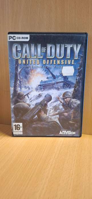 PC CD-ROM Call of Duty (United Offensive Expansion Pack)  2 discs