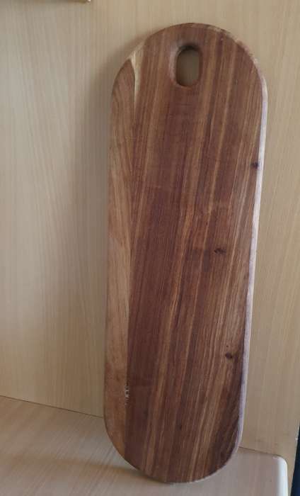 Oval Wooden Platter/Wooden Board  (54cm x 18cm)