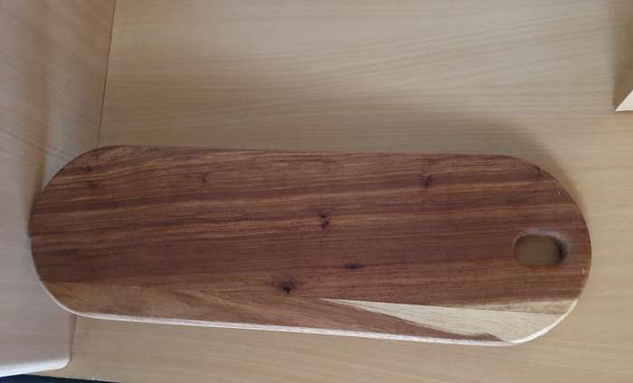 Oval Wooden Platter/Wooden Board  (54cm x 18cm)