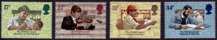 England, Scott #1067,70,1984,MNH,QEII,CV$3.00