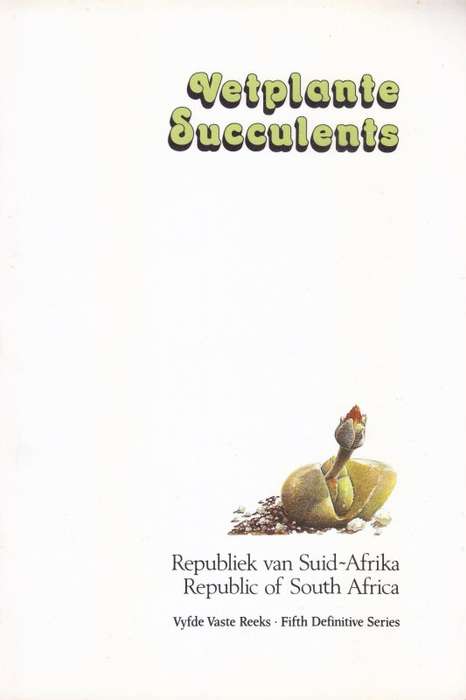 South Africa,Fifth Definitive Series, First day booklet,1988