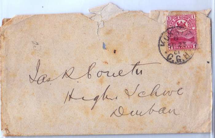 South Africa,COGH,Cover to Durban