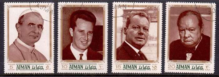 United Arab Emirates,Ajman,1972,MNH,CTO