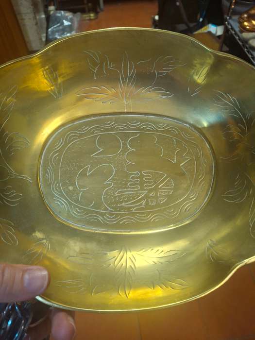 Brass chiense bowl