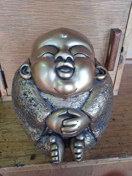 Large golden buddha oranment