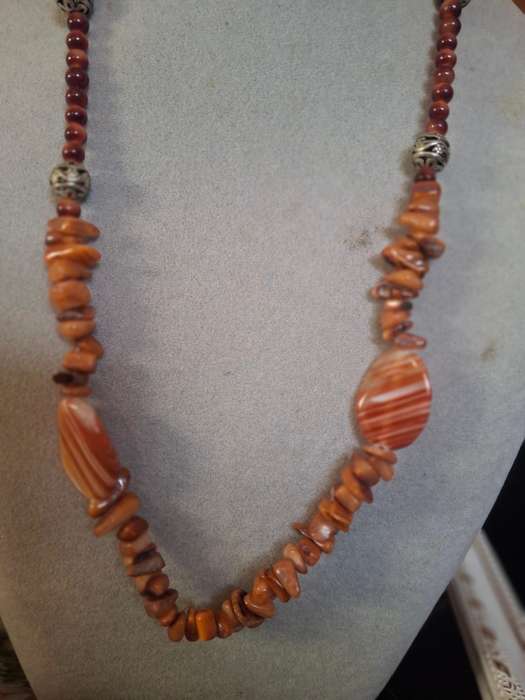 Ladies gem stone necklace
