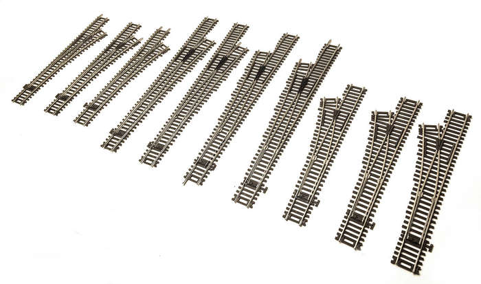 ATLAS CODE 83 TURNOUTS (HO) 10X