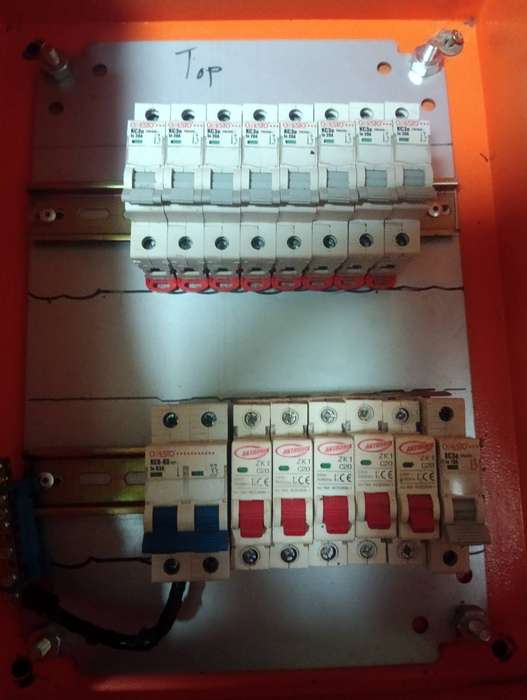DB Box with Breakers