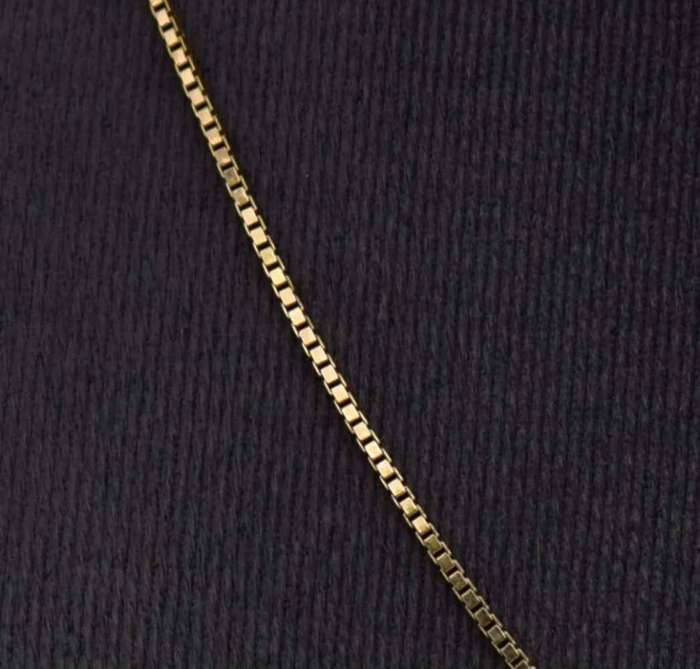 9ct Yellow Gold Box Chain