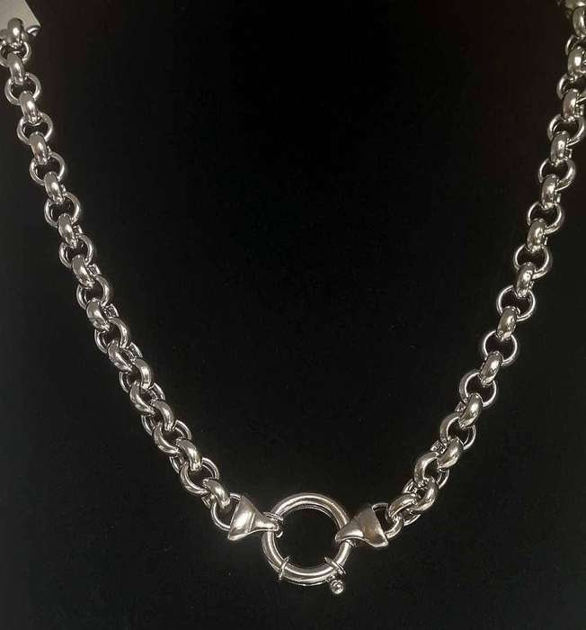 Sterling Silver Belcher (Rolo) Chain