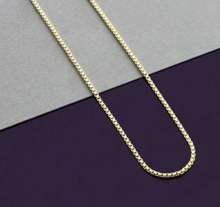 9ct Yellow Gold Box Chain