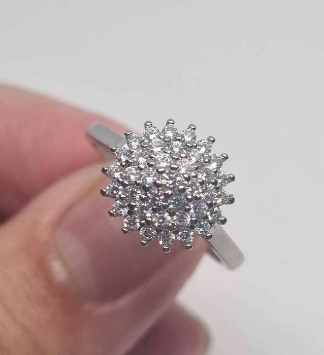 Sterling Silver Cubic Zirconia Ring
