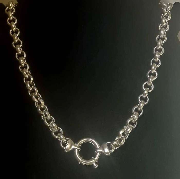Sterling Silver Belcher Chain